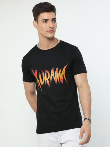 Naruto-Kurama classic Black tshirt