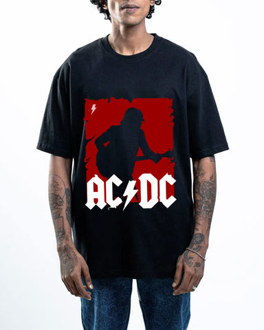 AC DC Oversized Tshirt