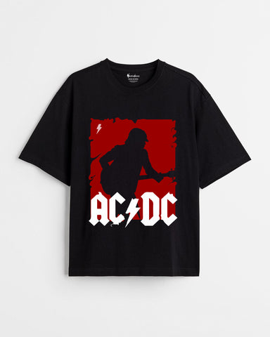 AC DC Oversized Tshirt