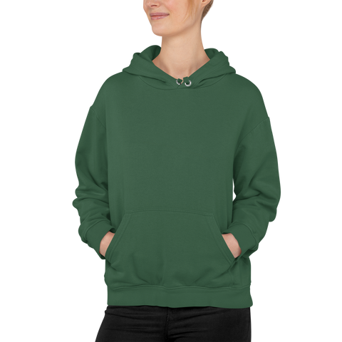 Women's Bottle Green Hoodies