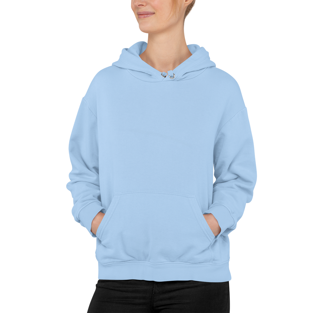 Baby Blue Hoodies for Women