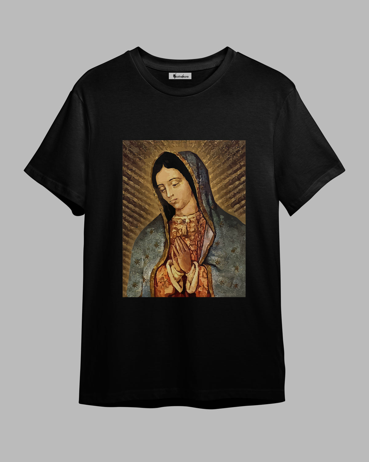 Our lady of guadalupe crew neck tshirt