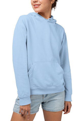 Baby Blue Hoodies for Women