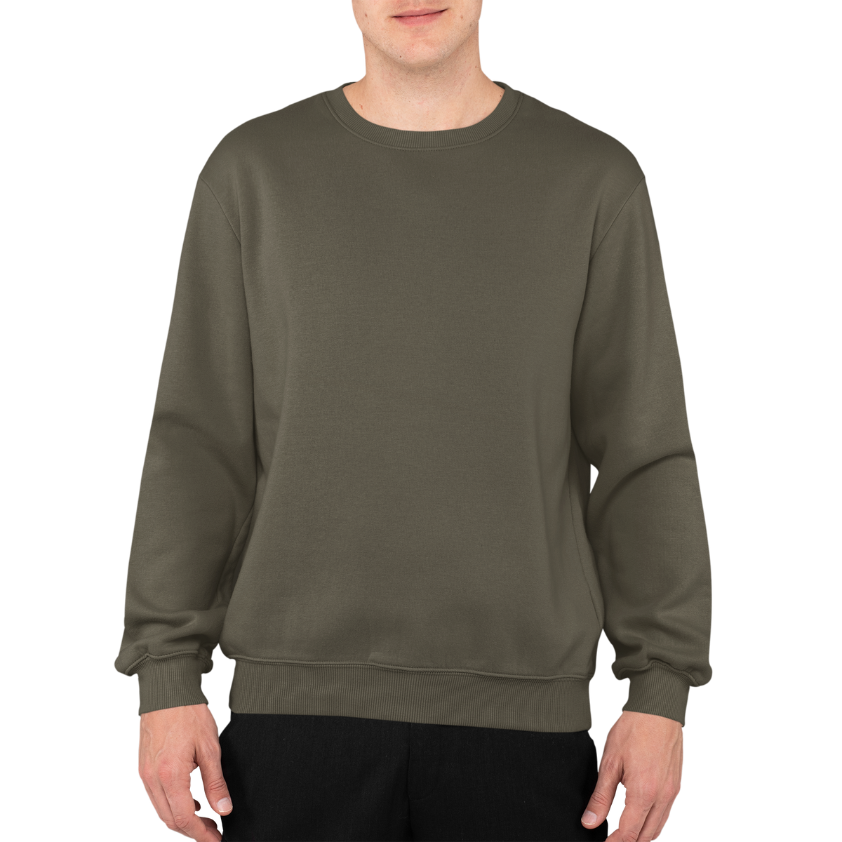 Olive Green Oasis Sweatshirts