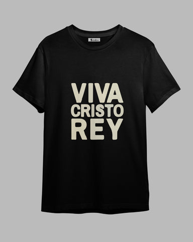 Viva Christo Rey crew neck tshirt