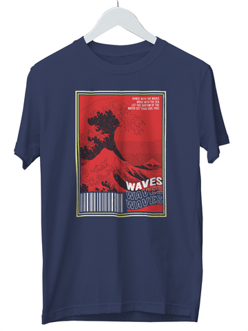 Waves limited edition Crew Neck T-shirt