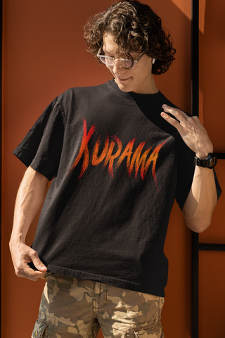 Oversized kurama naruto tees