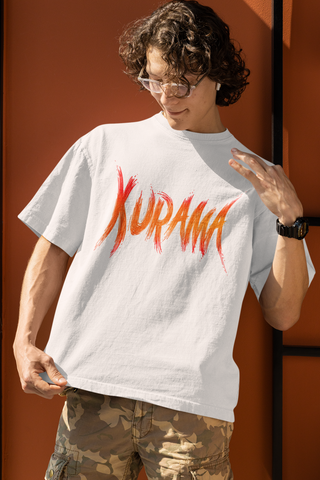 Oversized kurama naruto tees